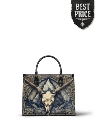 "Altarhorn" - Black Interior - Leather Handbag