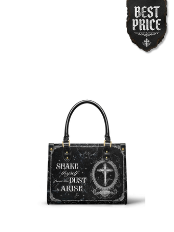 "Dustveil" Small Leather Bag