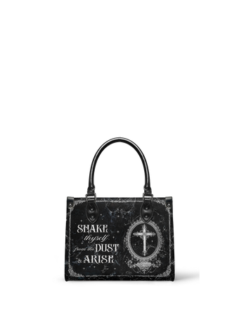 "Dustveil" - Black Interior - Small Leather Handbag