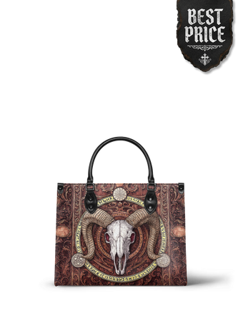 "Hexram" - Black Interior - Leather Handbag