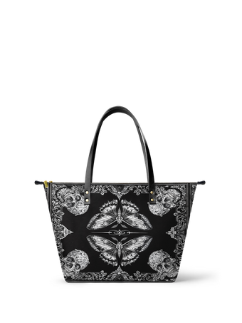 "Mothwing" Leather Tote Bag