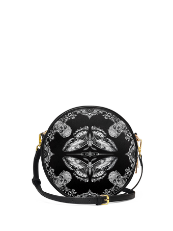 "Mothwing" Circle Crossbody Bag