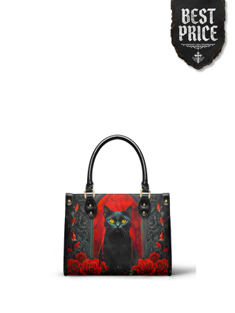"Nyxrose" Small Leather Bag