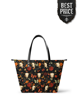 "Thornfall" Leather Tote Bag