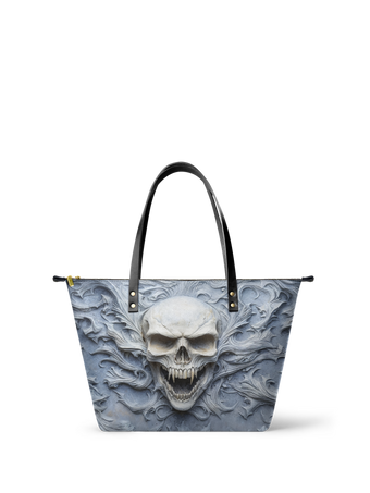 "Wraithbone" Leather Tote Bag