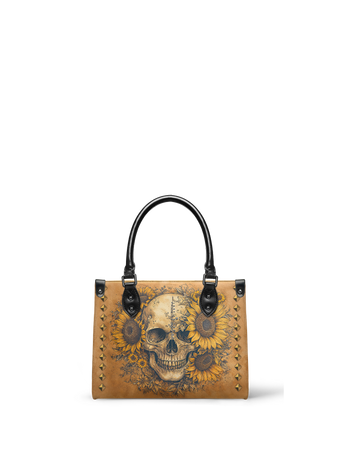 "Heliovoid" - Black Interior - Small Leather Handbag