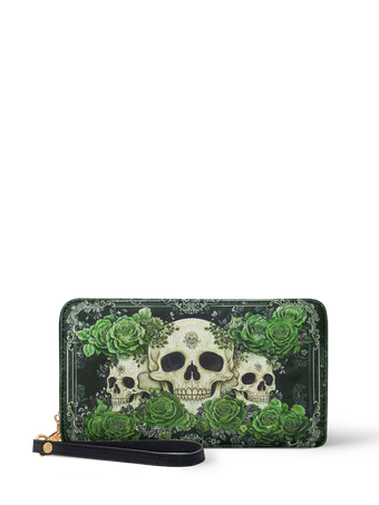 "Bloodrose" Poison Ivy Wallet