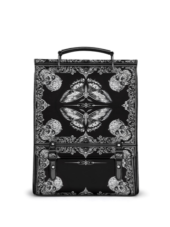 "Mothwing" Leather Backpack