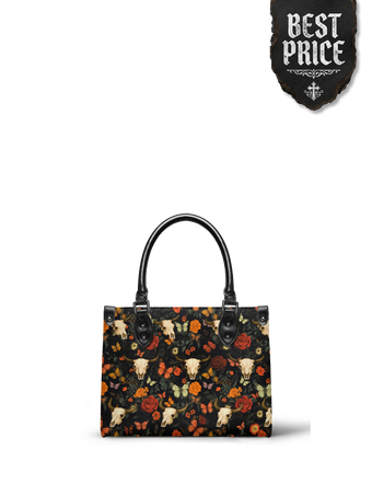 "Thornfall" - Black Interior - Small Leather Handbag