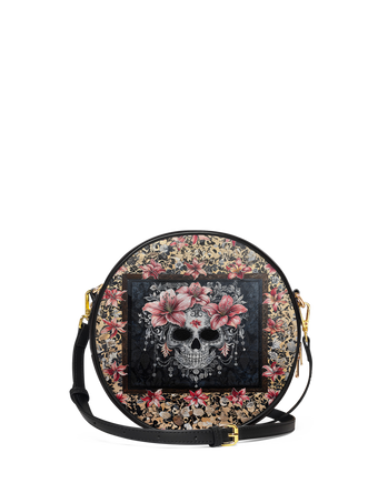 "Roselace" Circle Crossbody Bag