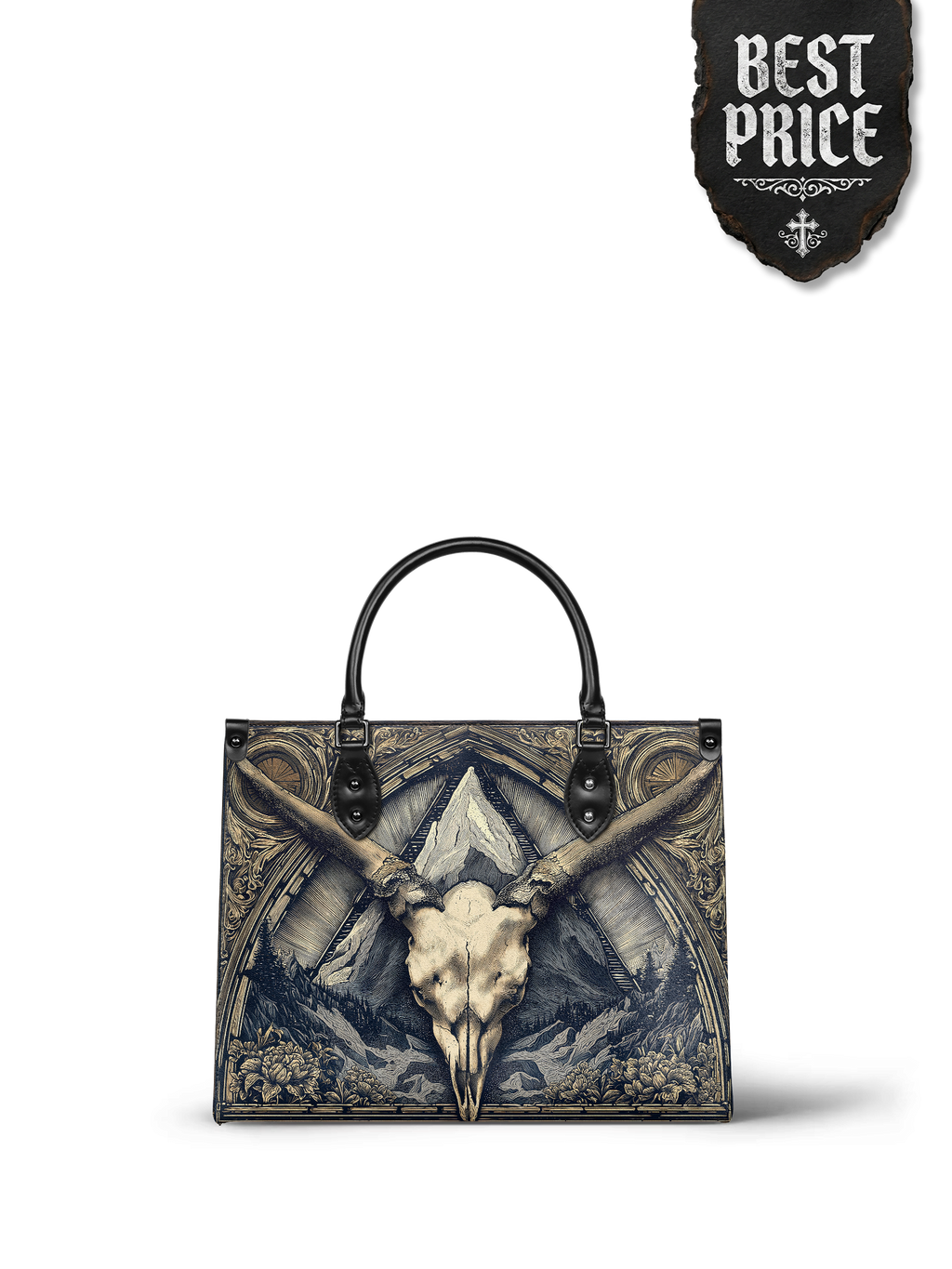 "Altarhorn" - Black Interior - Leather Handbag