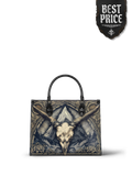 "Altarhorn" - Black Interior - Leather Handbag