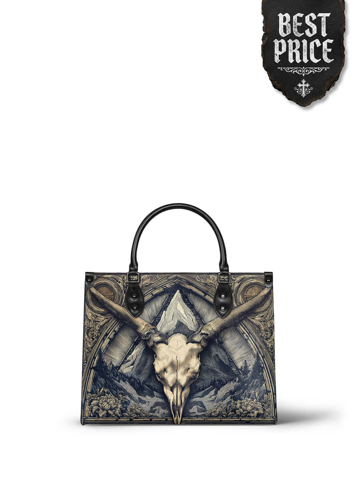 "Altarhorn" - Black Interior - Leather Handbag