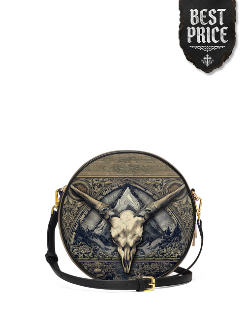 "Altarhorn" Circle Crossbody Bag