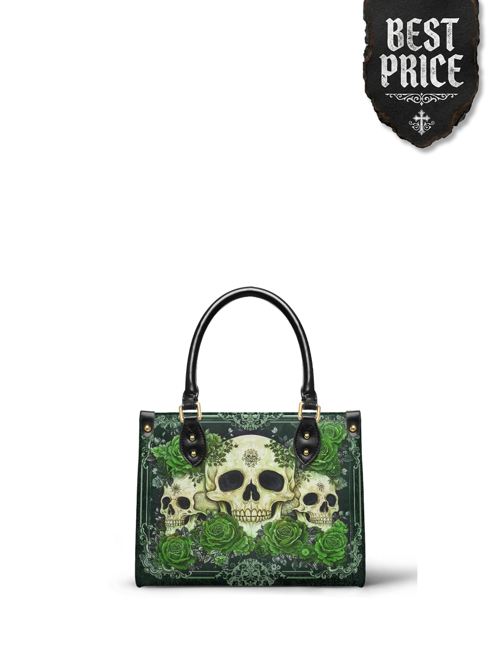 "Bloodrose" Poison Ivy Small Leather Bag