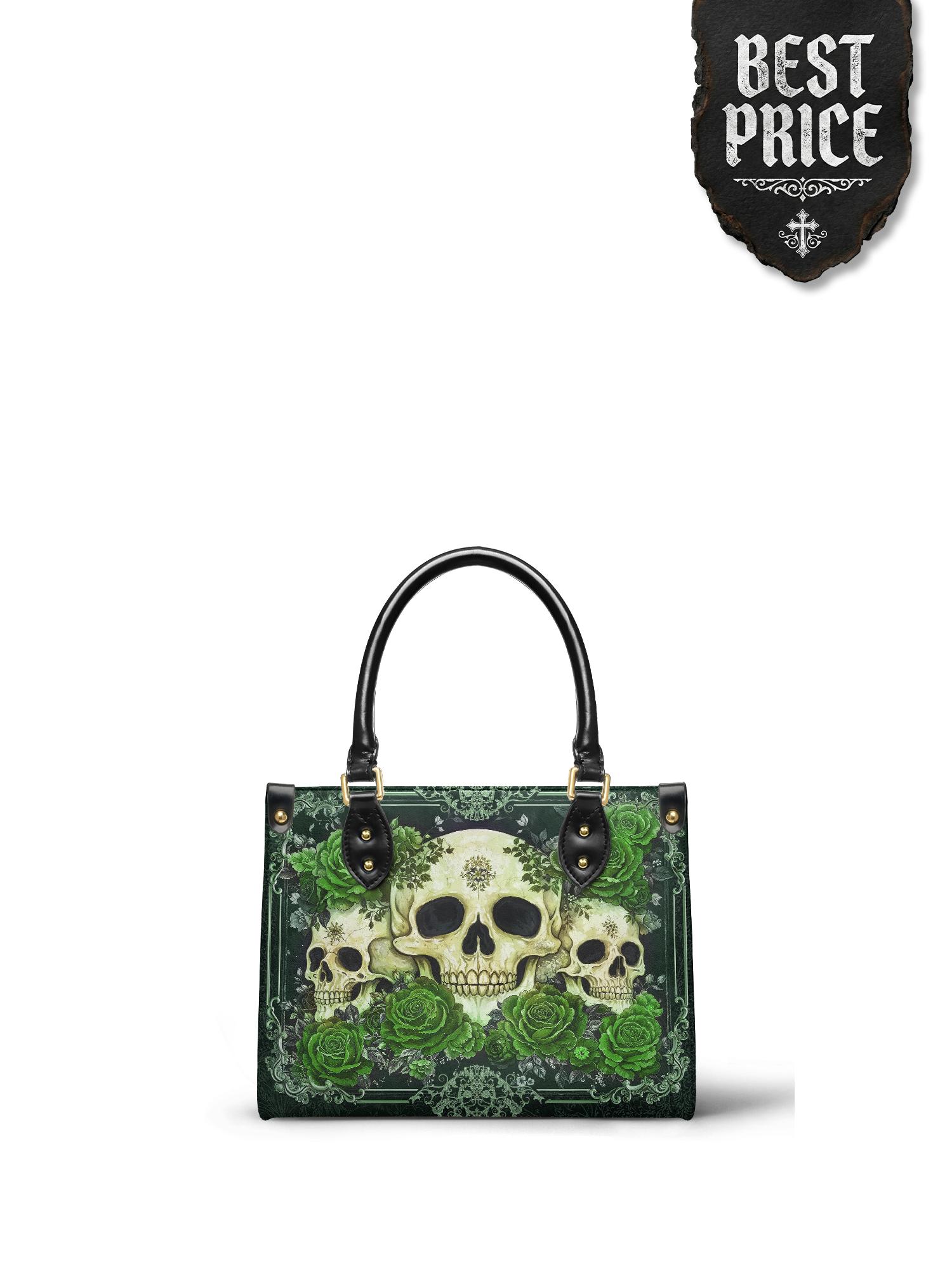 "Bloodrose" Poison Ivy Small Leather Bag
