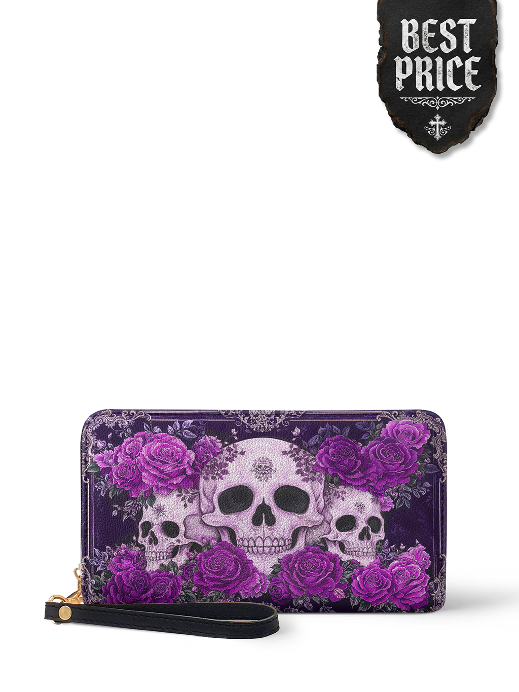 "Bloodrose" Poison Plum Wallet