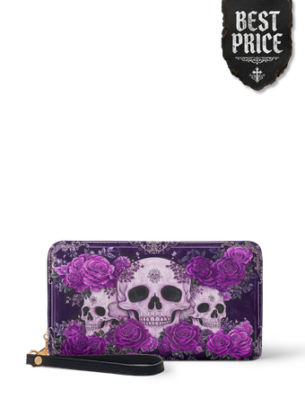 "Bloodrose" Poison Plum Wallet