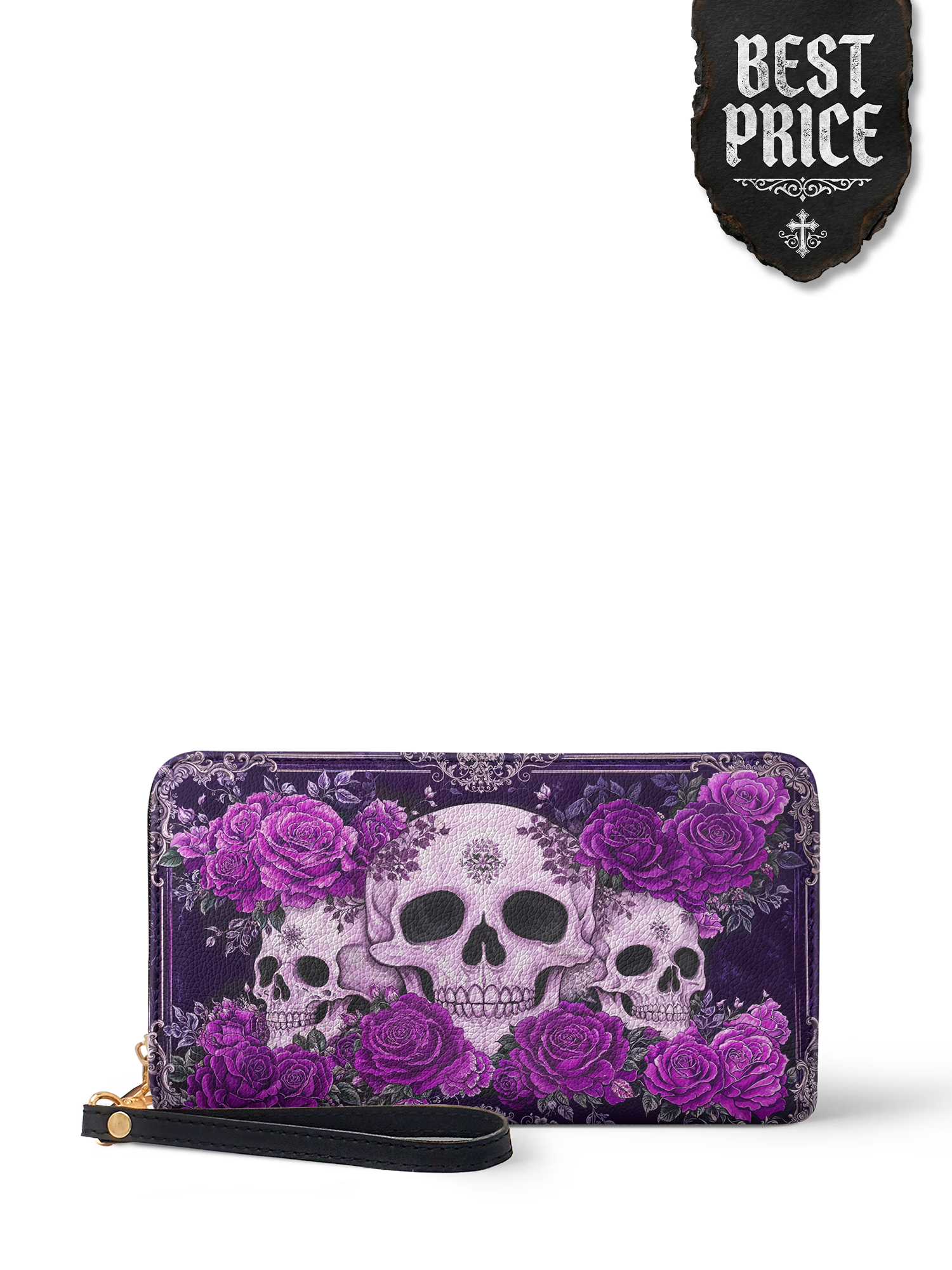 "Bloodrose" Poison Plum Wallet