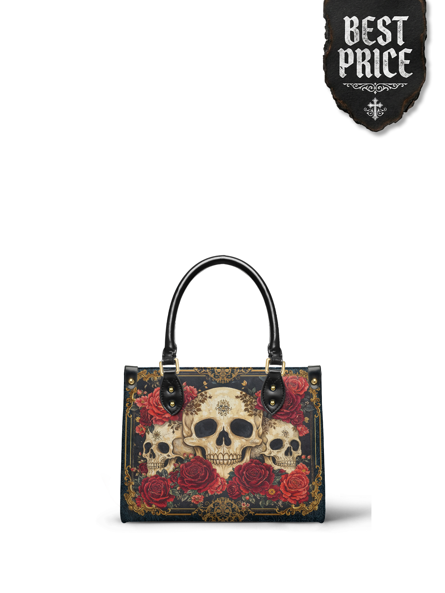 "Bloodrose" Small Leather Bag