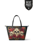 "Bloodrose" Leather Tote Bag