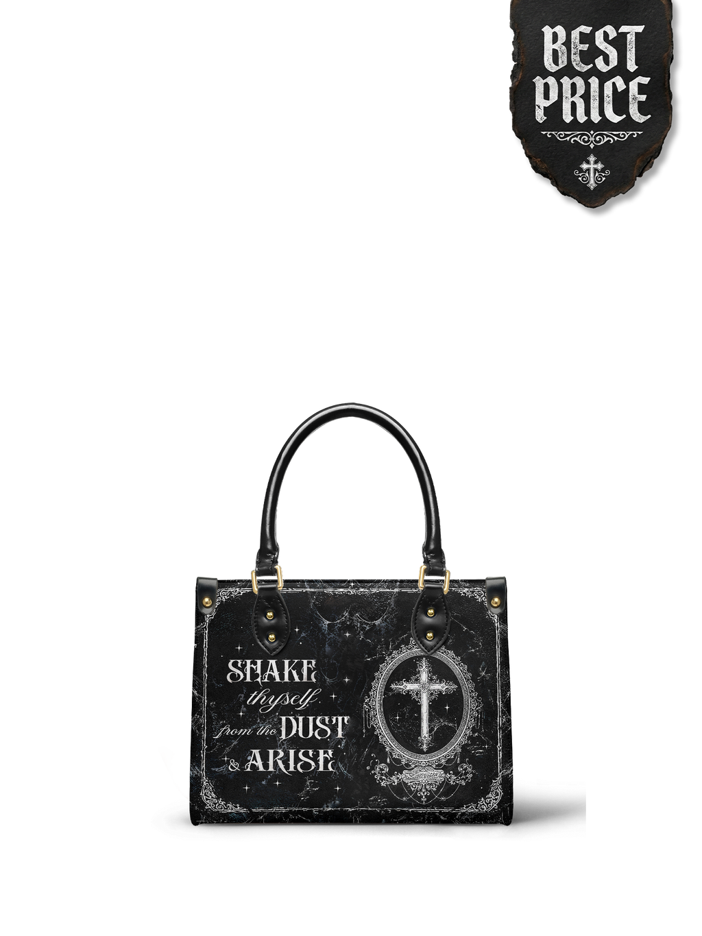"Dustveil" Small Leather Bag