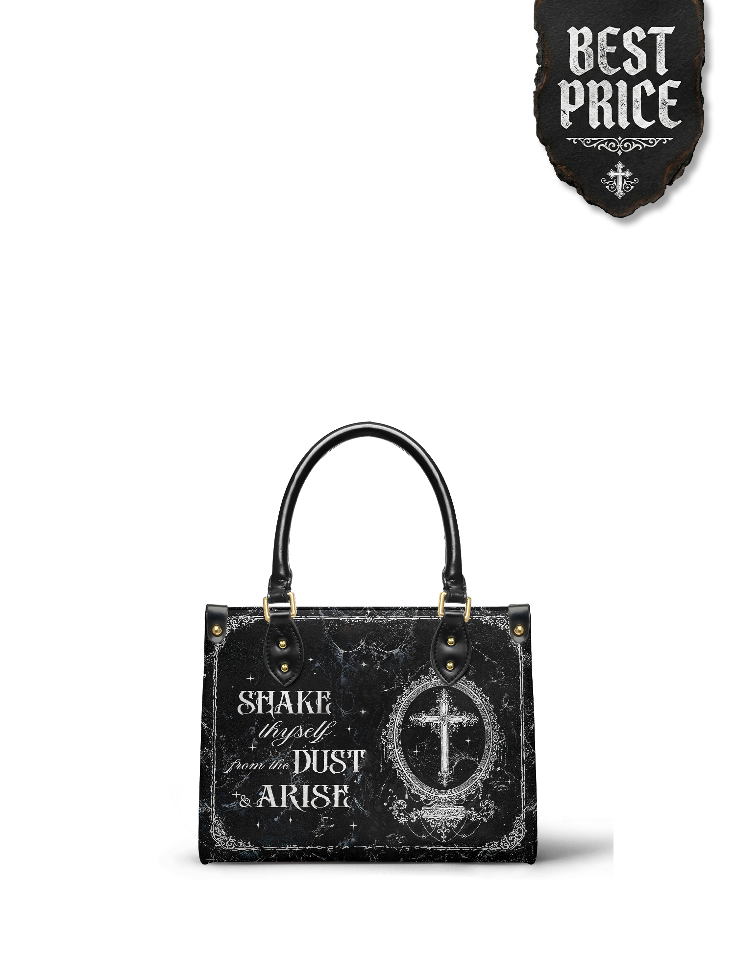 "Dustveil" Small Leather Bag