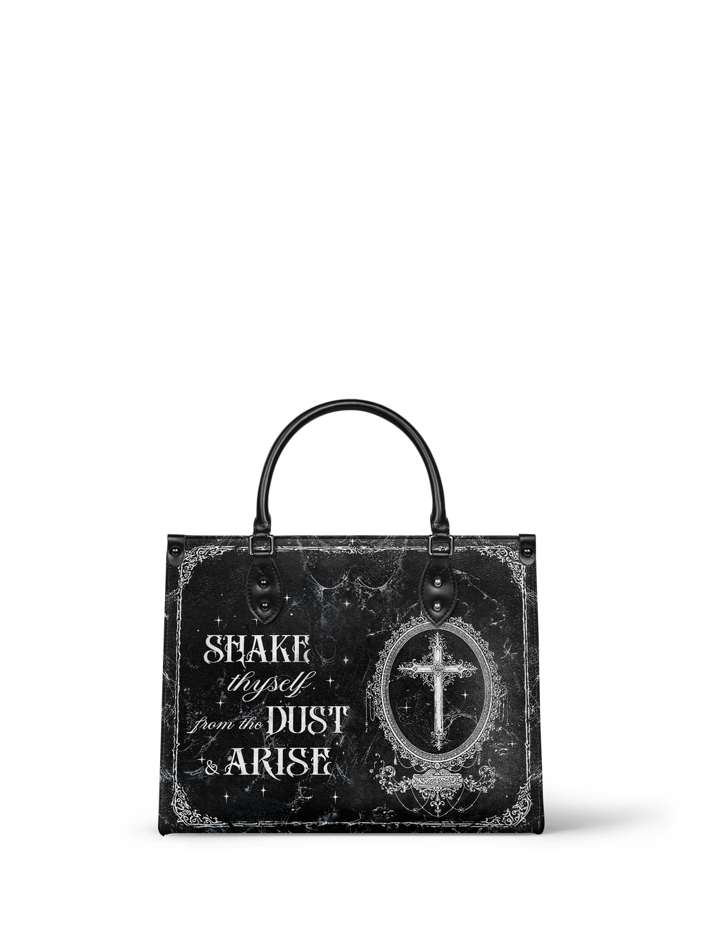 "Dustveil" - Black Interior - Leather Handbag