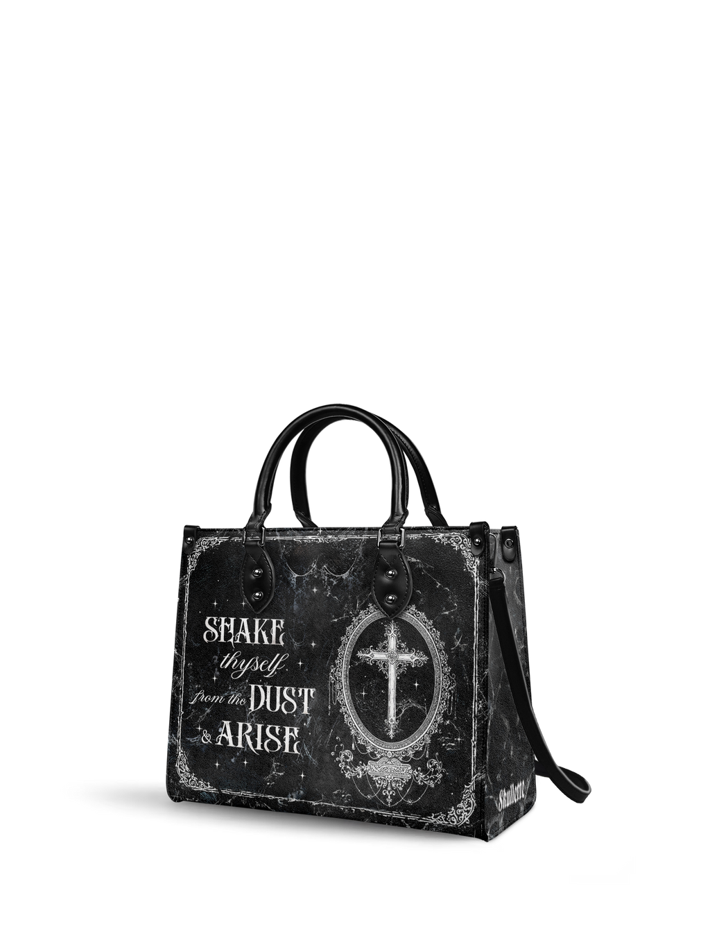 "Dustveil" - Black Interior - Leather Handbag