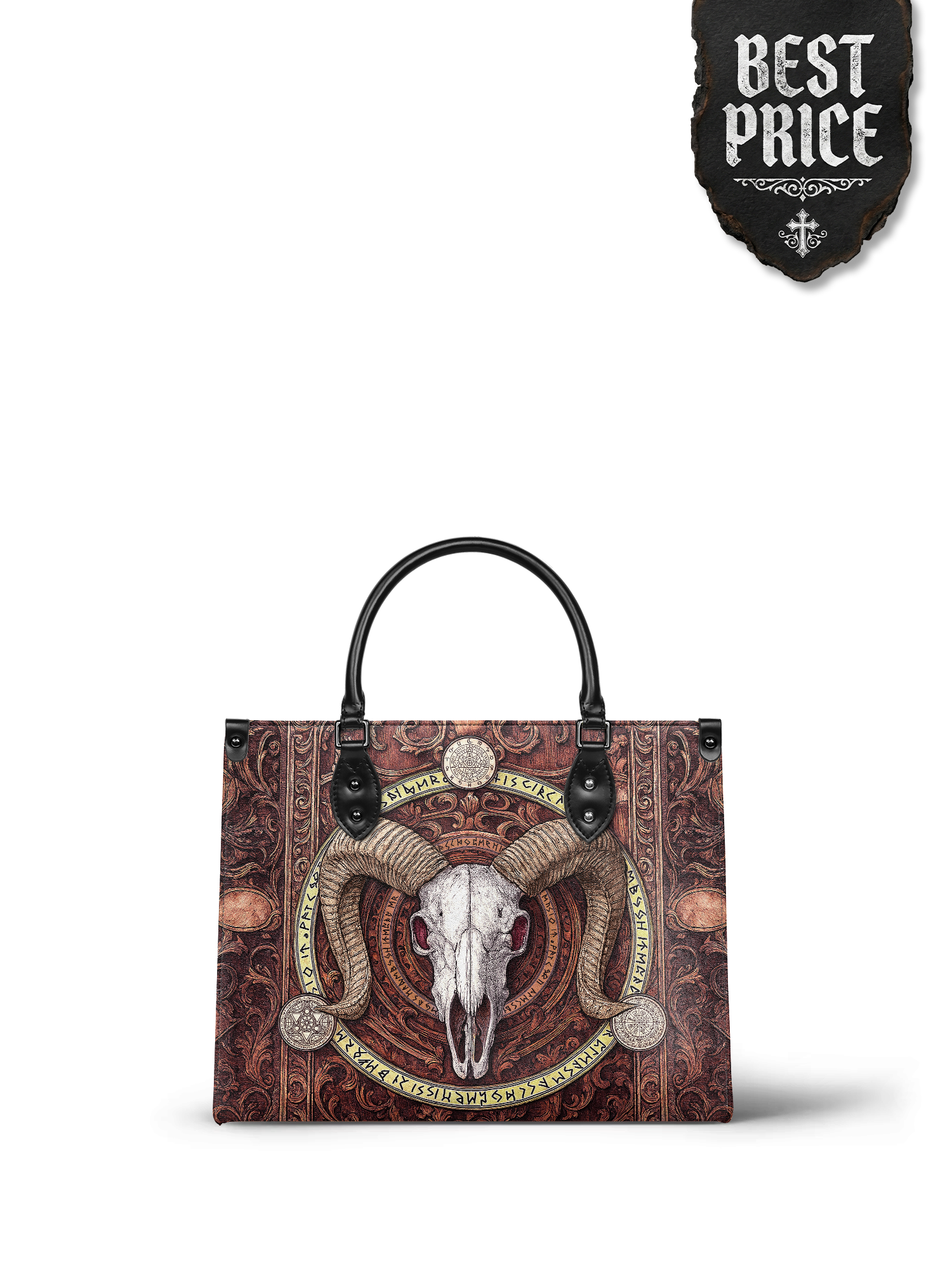 "Hexram" - Black Interior - Leather Handbag