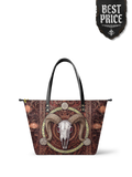 "Hexram" Leather Tote Bag