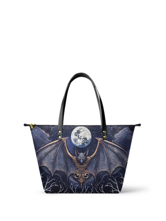 "Moonreaver" Leather Tote Bag