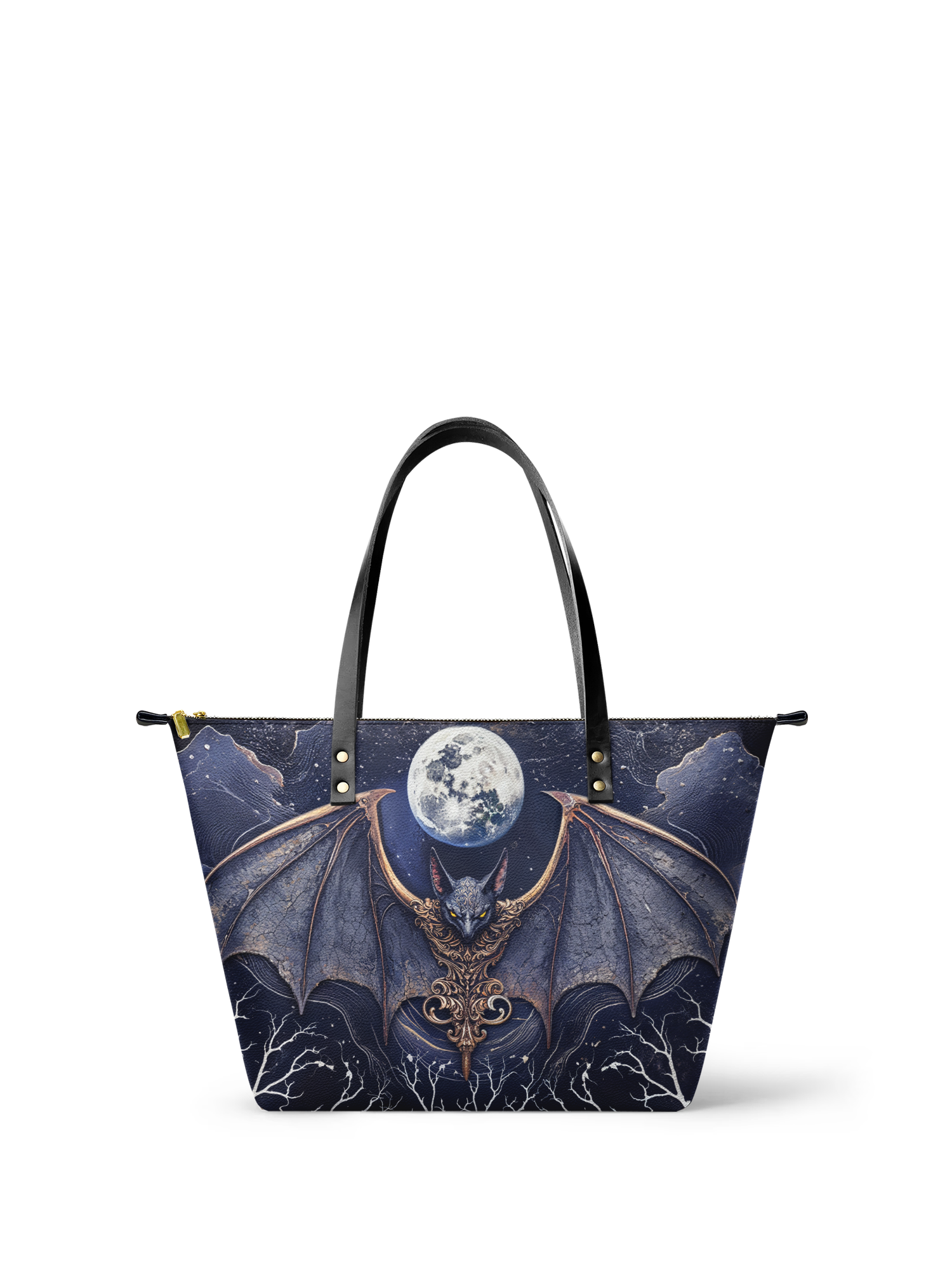 "Moonreaver" Leather Tote Bag
