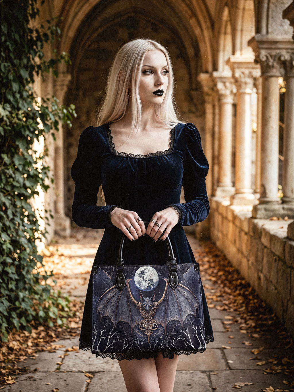 "Moonreaver" - Black Interior - Leather Handbag