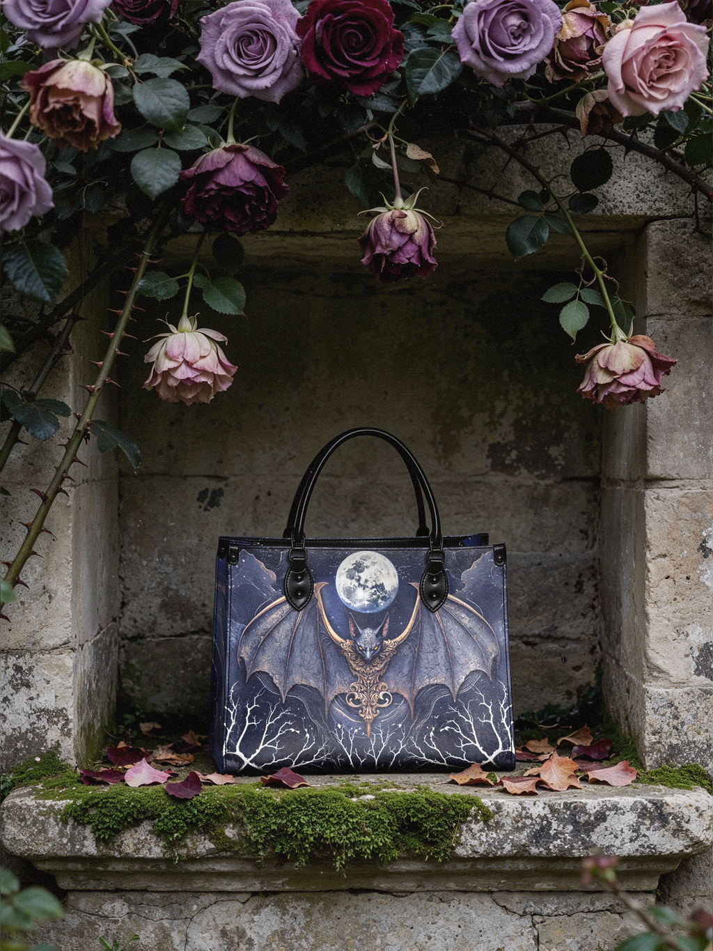 "Moonreaver" - Black Interior - Leather Handbag