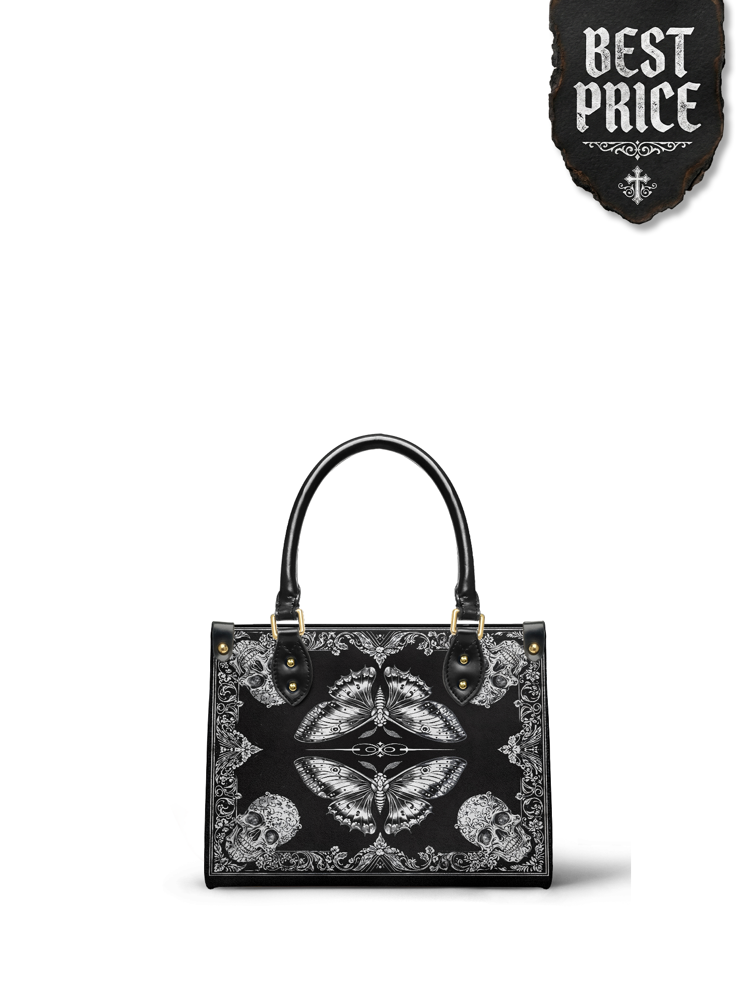 "Mothwing" Small Leather Bag