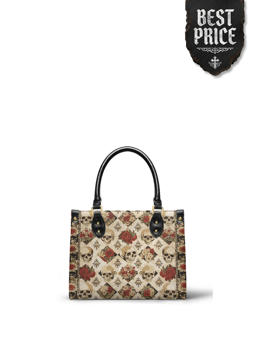 "Mournaire" Small Leather Bag
