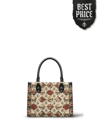 "Mournaire" Small Leather Bag