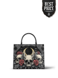 "Nightrosary" - Black Interior - Leather Handbag