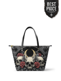 "Nightrosary" Leather Tote Bag