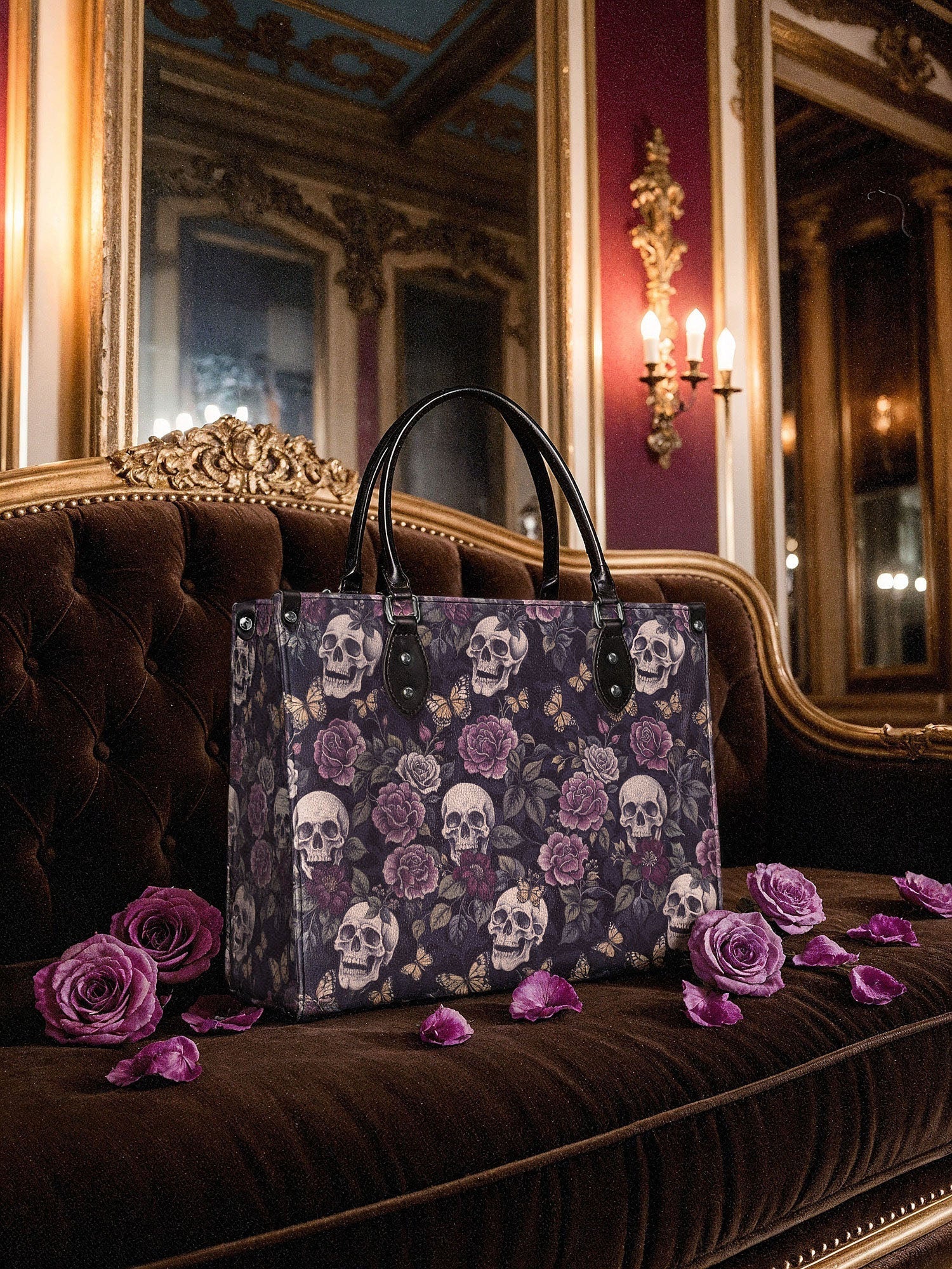 "Noctaflora" The Day-to-Night Skull Set