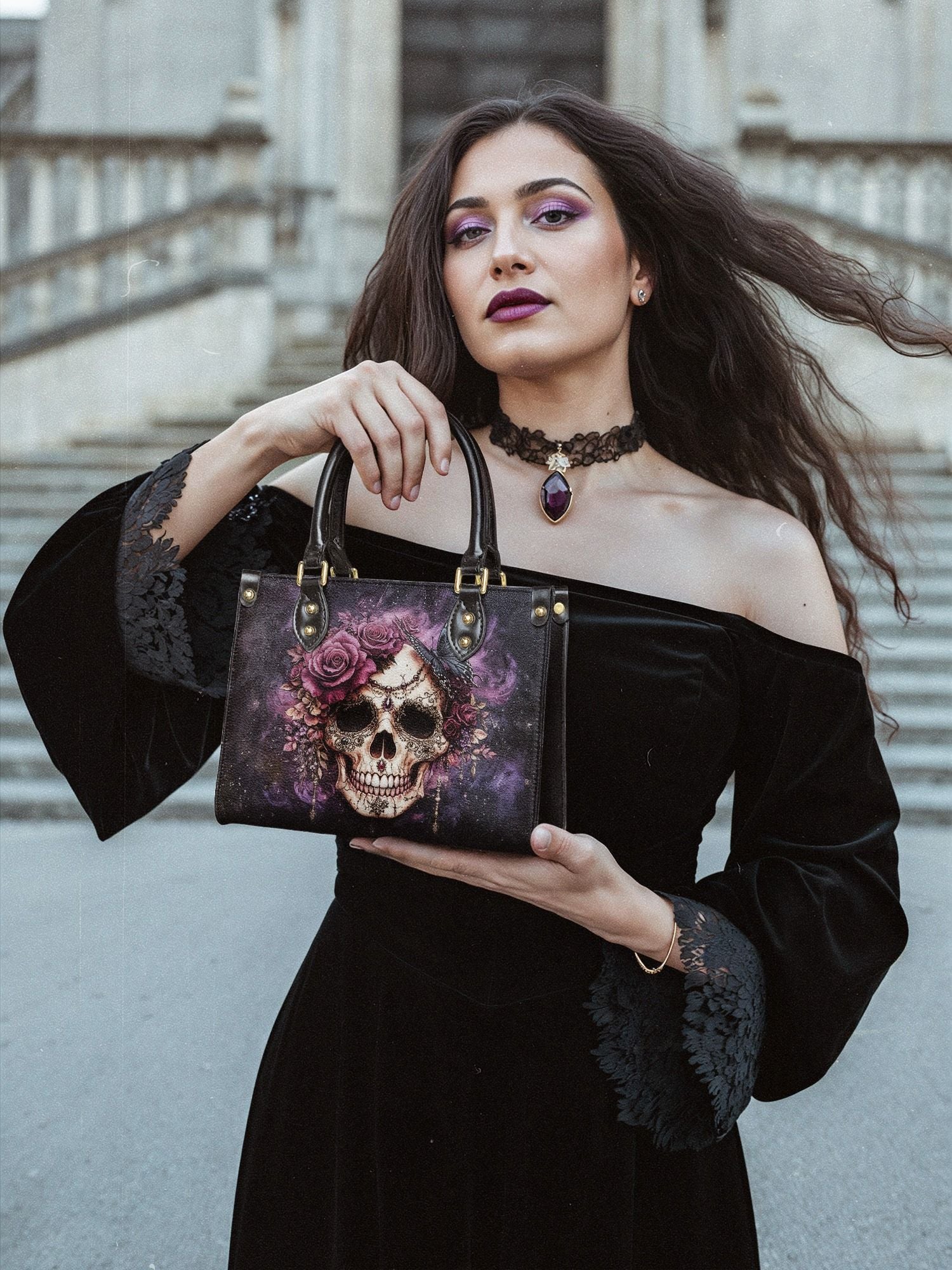 "Noxaria" Small Leather Bag