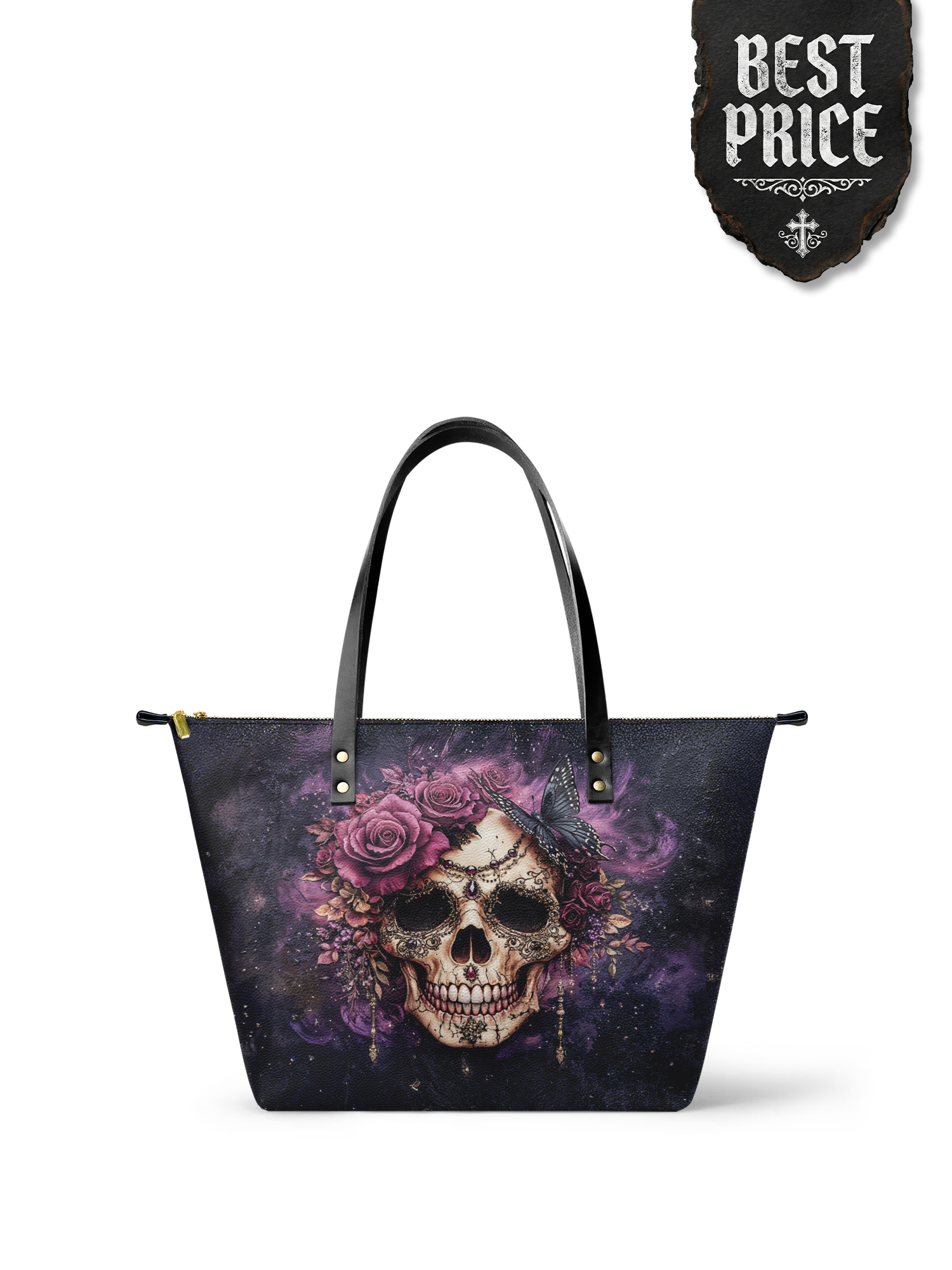 "Noxaria" Leather Tote Bag