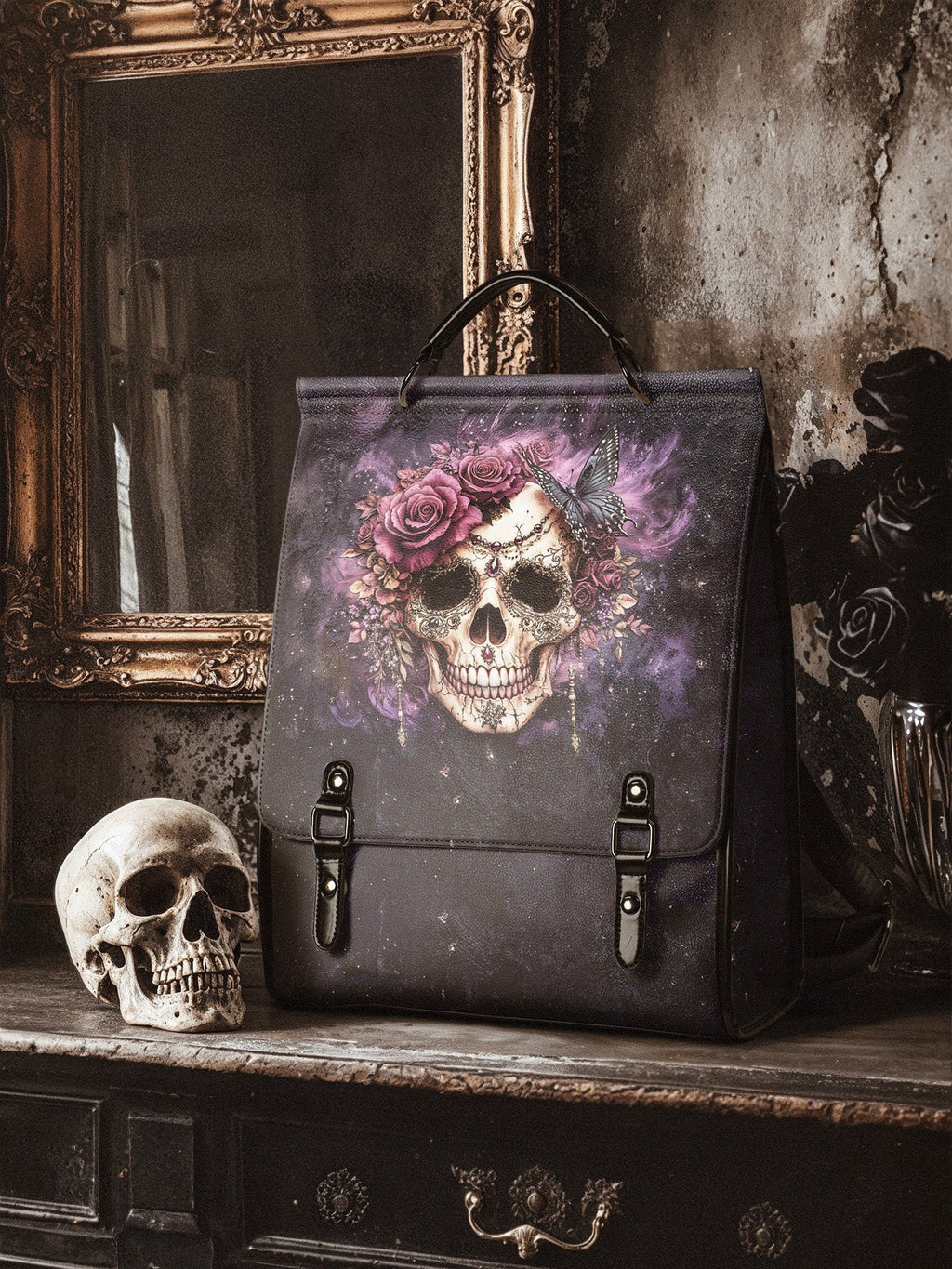 "Noxaria" Leather Backpack