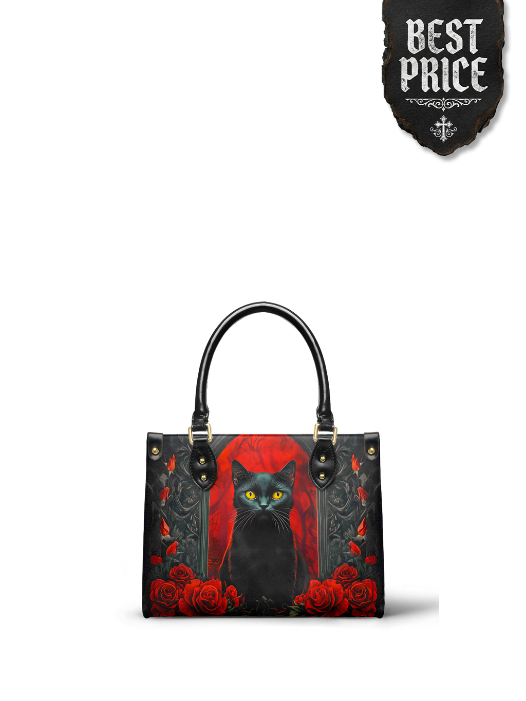 "Nyxrose" Small Leather Bag