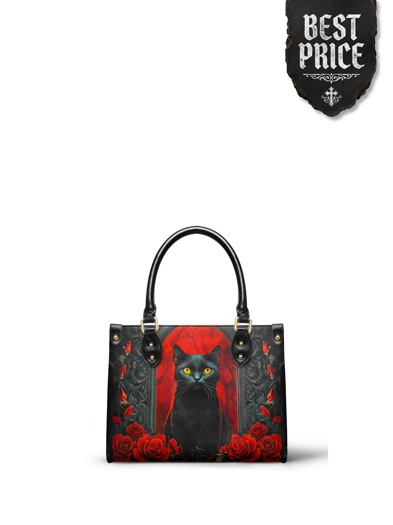 "Nyxrose" Small Leather Bag