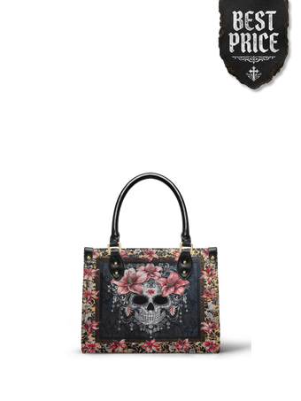 "Roselace" Small Leather Bag