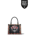 "Roselace" - Black Interior - Small Leather Handbag