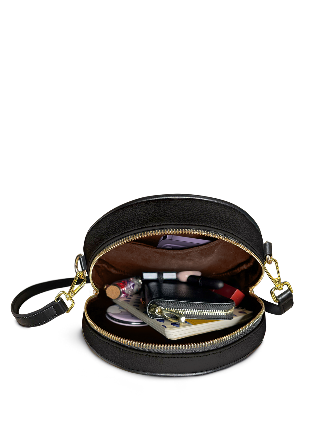 "Roselace" Circle Crossbody Bag