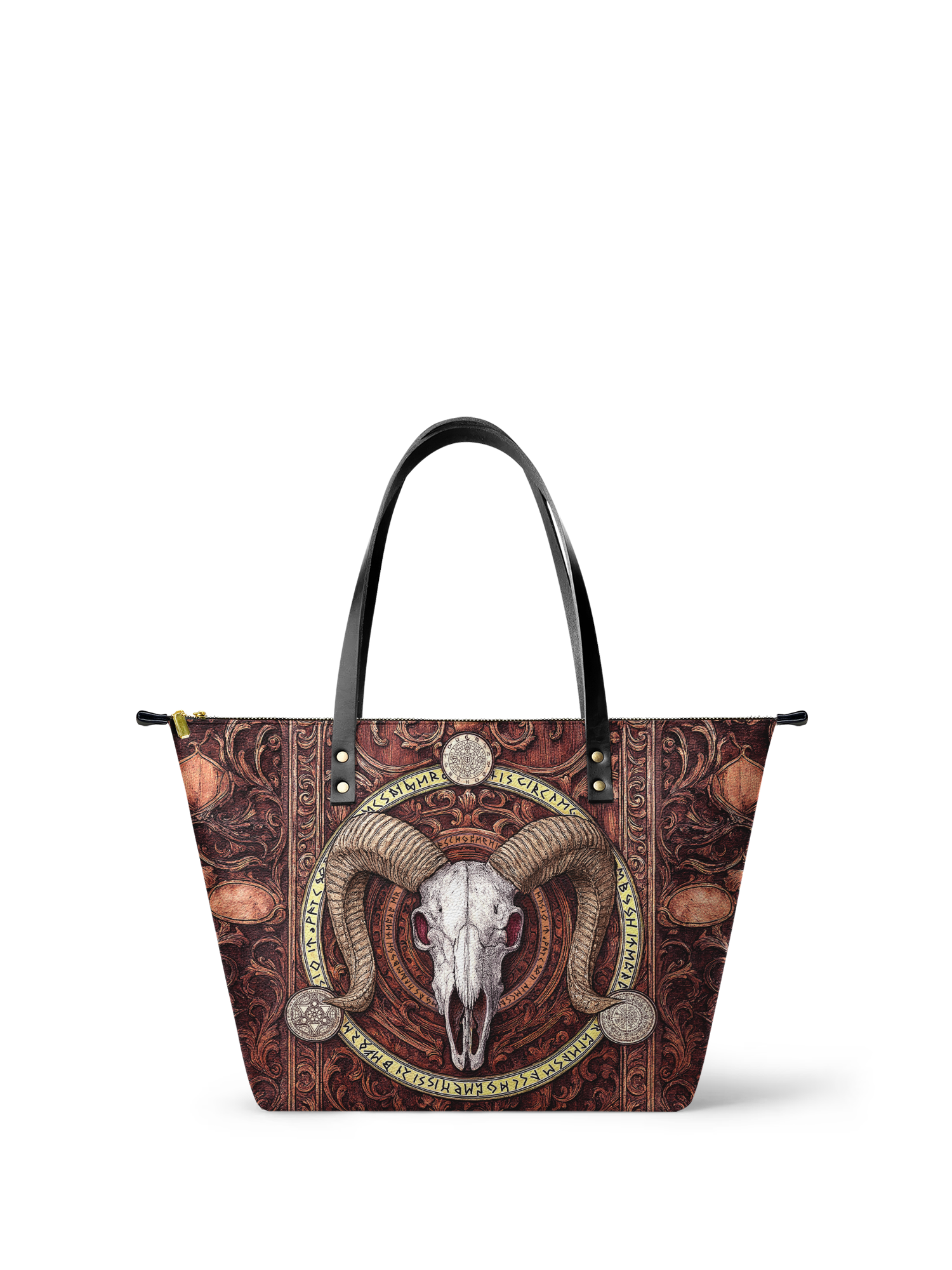 "Hexram" Leather Tote Bag